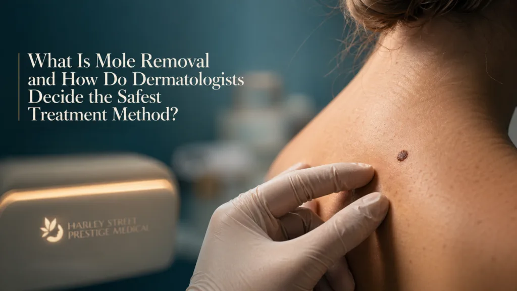 Learn what mole removal involves, when to seek expert advice, and how dermatologists choose the safest, most effective treatment for your skin.